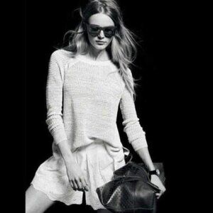 J. Crew Shorts Skort 6 Eyelet Lace White Pleated Summer Vacation Coastal Preppy